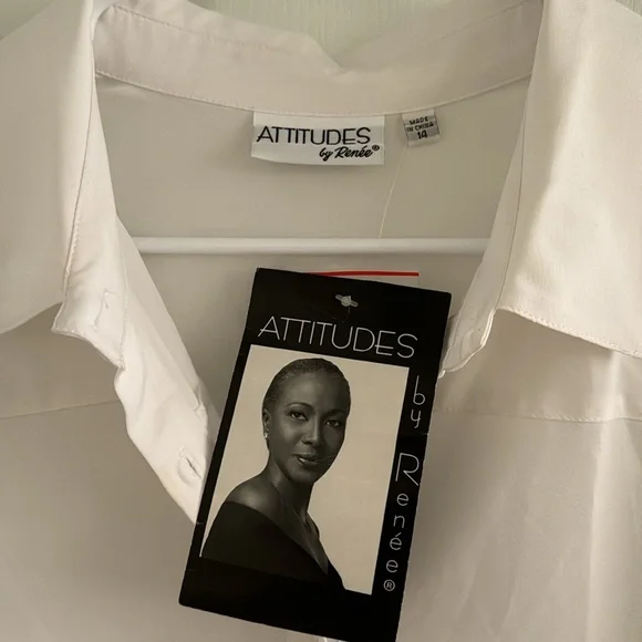 White long sleeve blouse - Picture 2 of 6